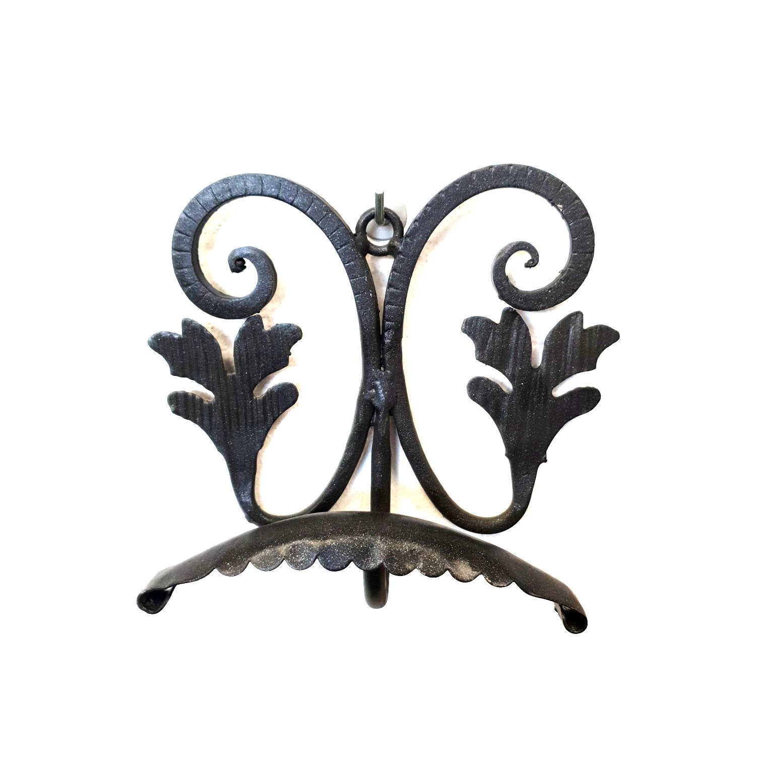 3531 Appendiabiti 1 posto in ferro battuto