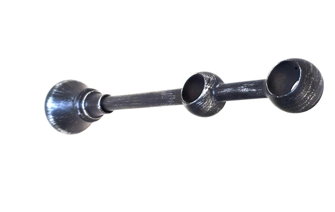 6729 Supporto Doppio per bastone tende - Staffe per tende