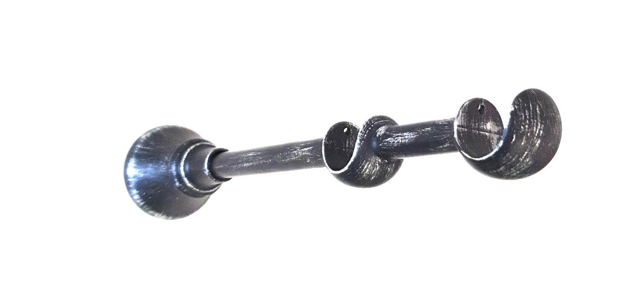 6733 Supporto Doppio per bastone tende - Staffe per tende