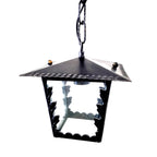 8517 Lanterna a soffitto in ferro battuto - Lanterna a catena