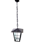 8558 Lanterna a soffitto in ferro battuto - Lanterna a catena