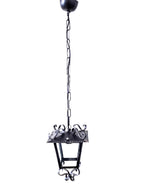 8565 Lanterna a soffitto in ferro battuto - Lanterna a catena