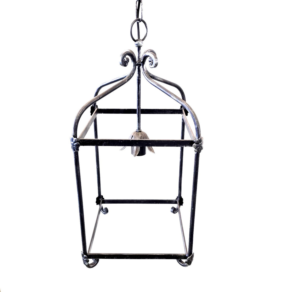 8612 Lanterna a soffitto in ferro battuto - Lanterna a catena