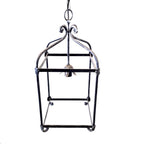 8612 Lanterna a soffitto in ferro battuto - Lanterna a catena