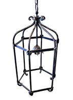 8613 Lanterna a soffitto in ferro battuto - Lanterna a catena