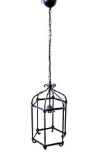 8613 Lanterna a soffitto in ferro battuto - Lanterna a catena