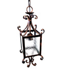 8626 Lanterna a soffitto in ferro battuto - Lanterna a catena