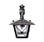 8504 Lanterna da parete in ferro battuto - Lanterna con braccio