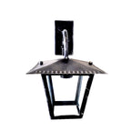 8526 Lanterna da parete in ferro battuto - Lanterna con braccio