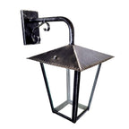 8539 Lanterna da parete in ferro battuto - Lanterna con braccio