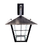 8556 Lanterna da parete in ferro battuto - Lanterna con braccio