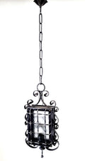 8069 Lanterna a soffitto in ferro battuto - Lanterna a catena