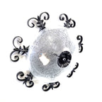 8403 Plafoniera in ferro battuto