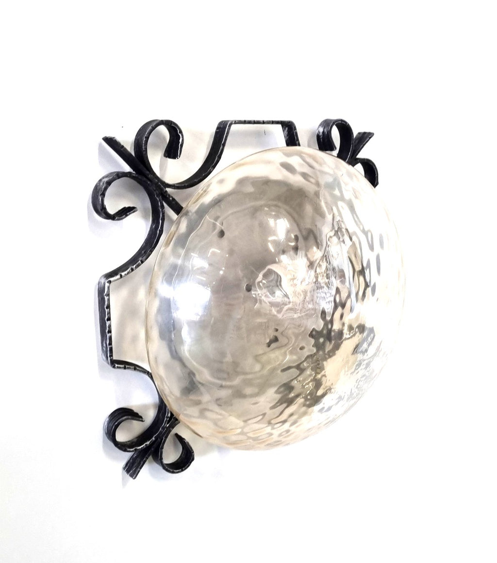 8405/SM Plafoniera in ferro battuto