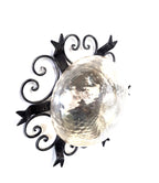 8409 Plafoniera in ferro battuto