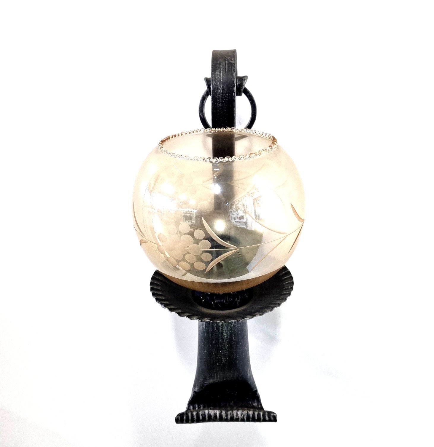 8036 Applique in ferro battuto a 1 luce