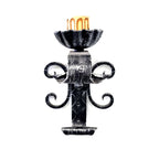 8038 Applique in ferro battuto a 1 luce