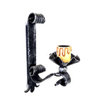 8040 Applique in ferro battuto a 1 luce