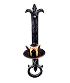 8042 Applique in ferro battuto a 1 luce