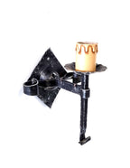 8048 Applique in ferro battuto a 1 luce