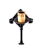 8048 Applique in ferro battuto a 1 luce