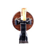 8053 Applique in ferro battuto a 1 luce