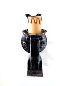 8074 Applique in ferro battuto a 1 luce