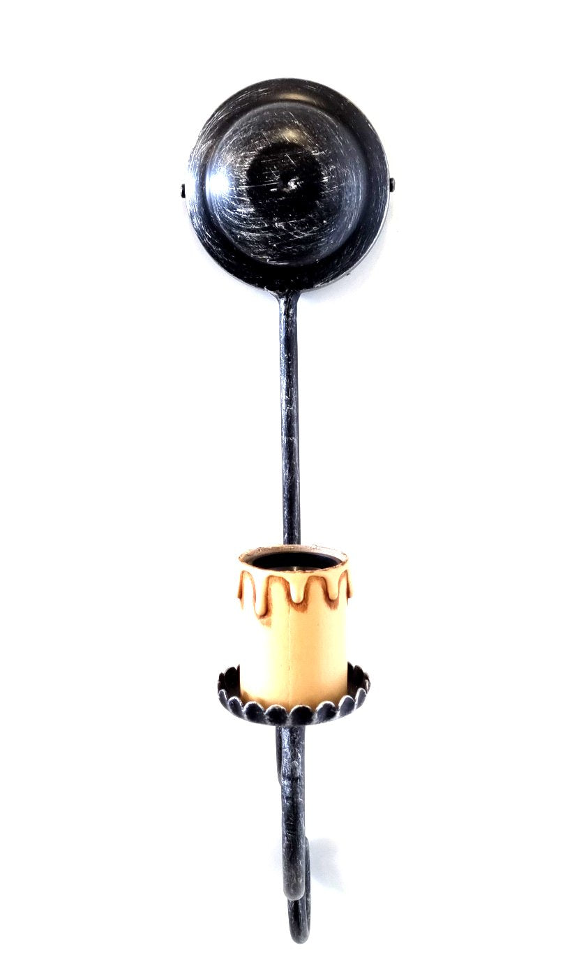 8108 Applique in ferro battuto a 1 luce