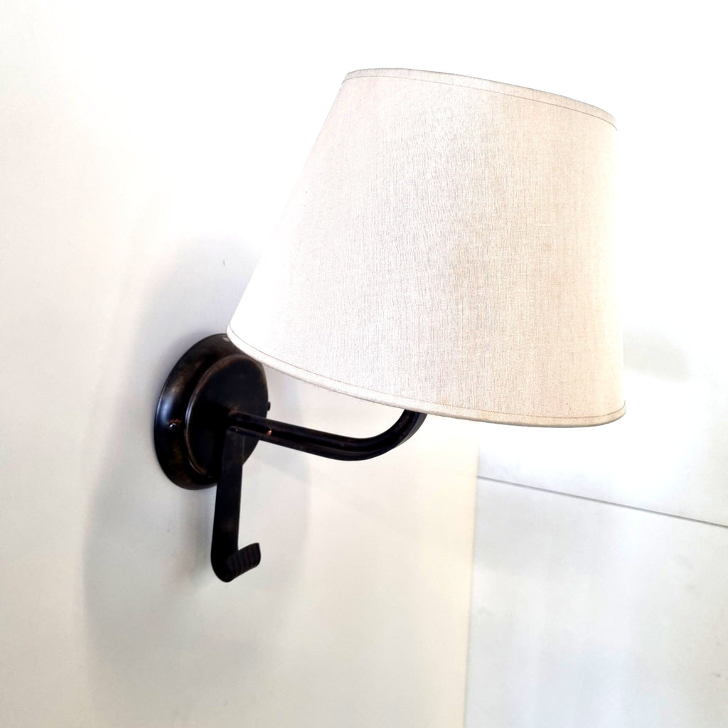 8113 Applique in ferro battuto a 1 luce