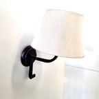8113 Applique in ferro battuto a 1 luce