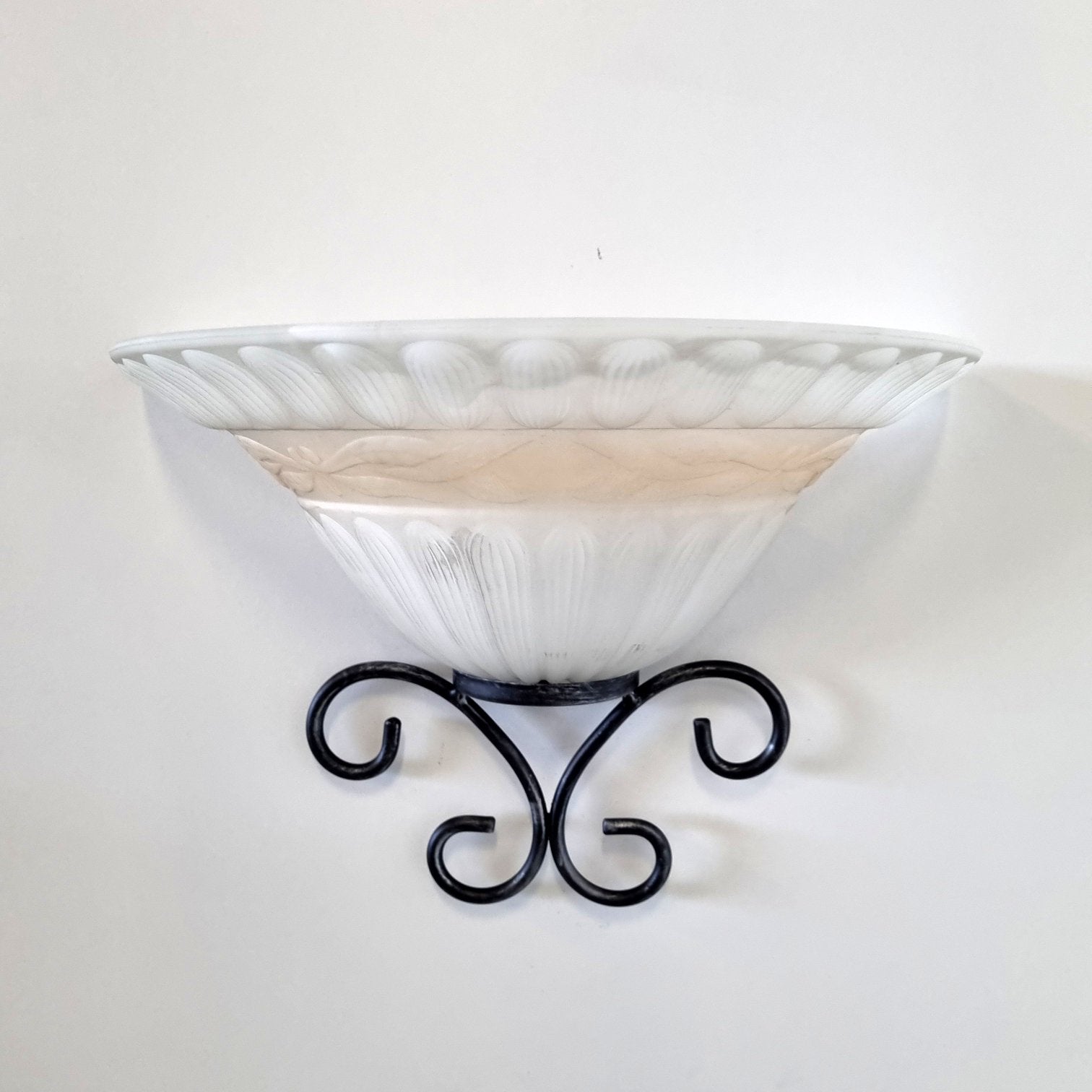 8122 Applique in ferro battuto a 1 luce