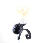 8129 Applique in ferro battuto a 1 luce