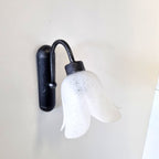 8130 Applique in ferro battuto a 1 luce