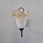 8139 Applique in ferro battuto a 1 luce