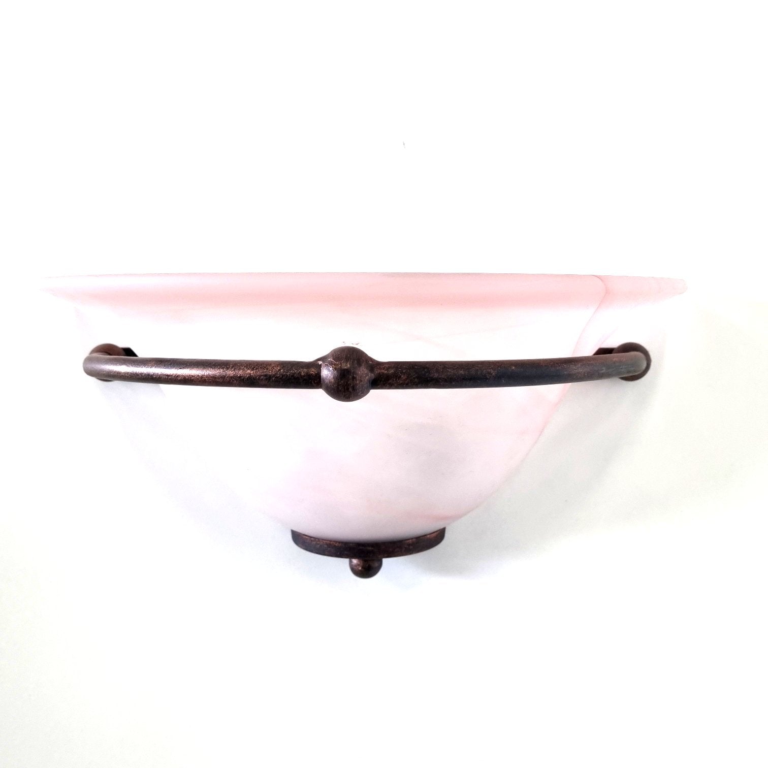 8165 Applique in ferro battuto a 1 luce