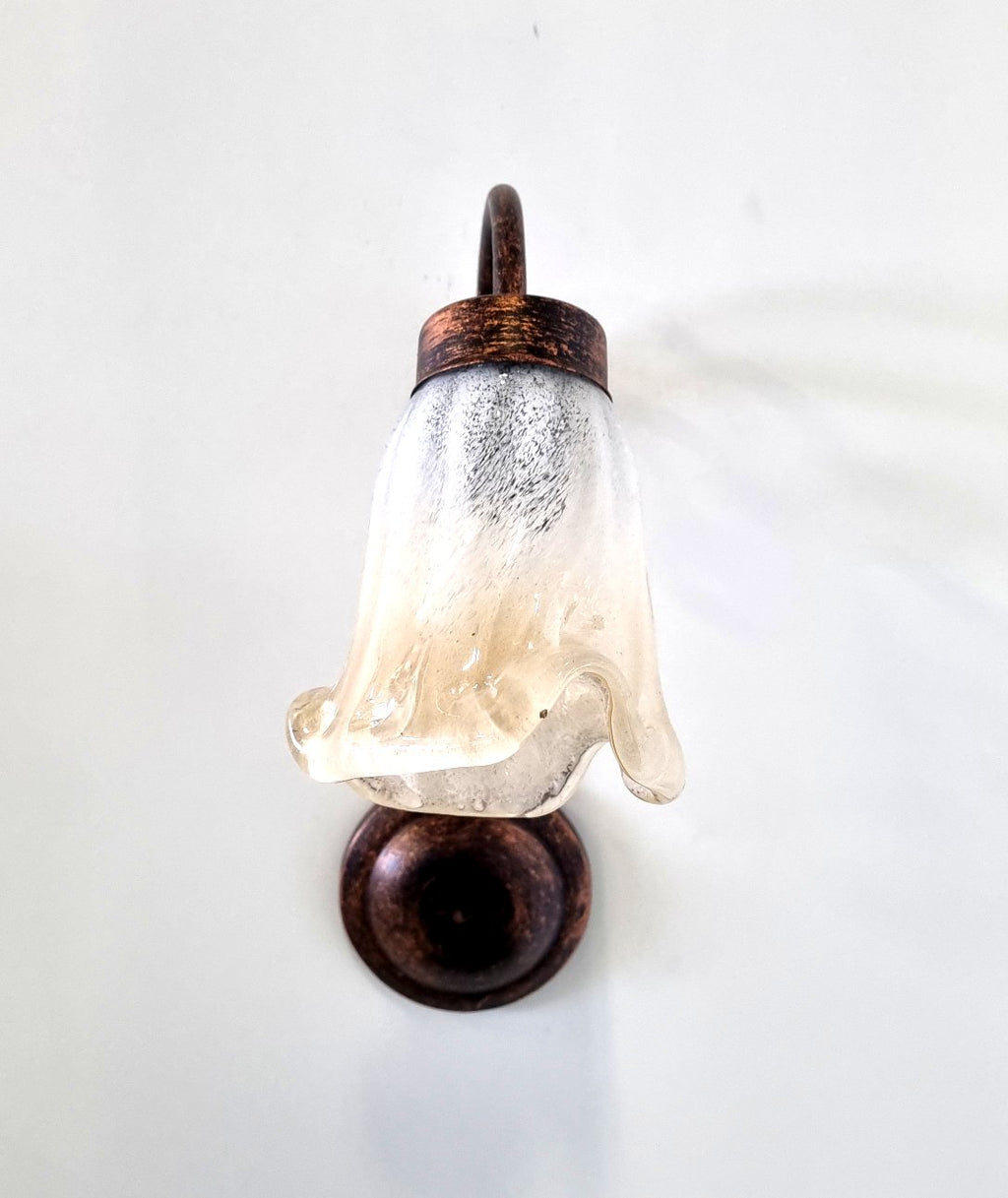 8183 Applique in ferro battuto a 1 luce