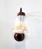 8183 Applique in ferro battuto a 1 luce