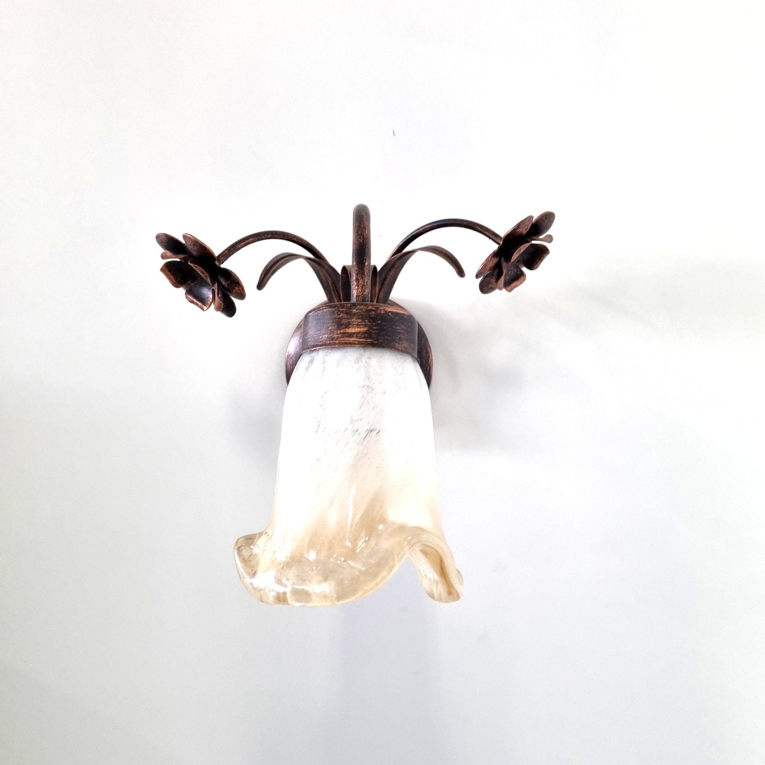 8250 Applique in ferro battuto a 1 luce