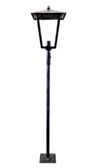 8544 Lanterna a palo in ferro battuto - Lanterna da terra