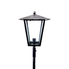 8544 Lanterna a palo in ferro battuto - Lanterna da terra