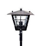 8553 Lanterna a palo in ferro battuto - Lanterna da terra