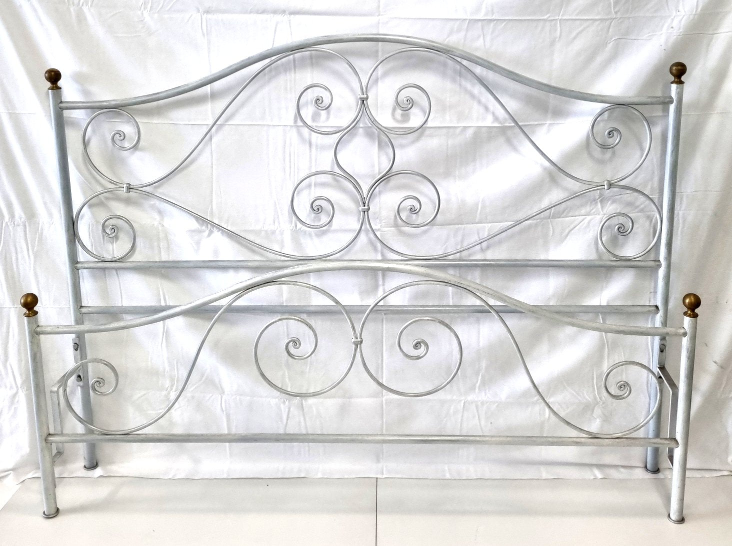 7018 Letto ferro battuto - Letto matrimoniale