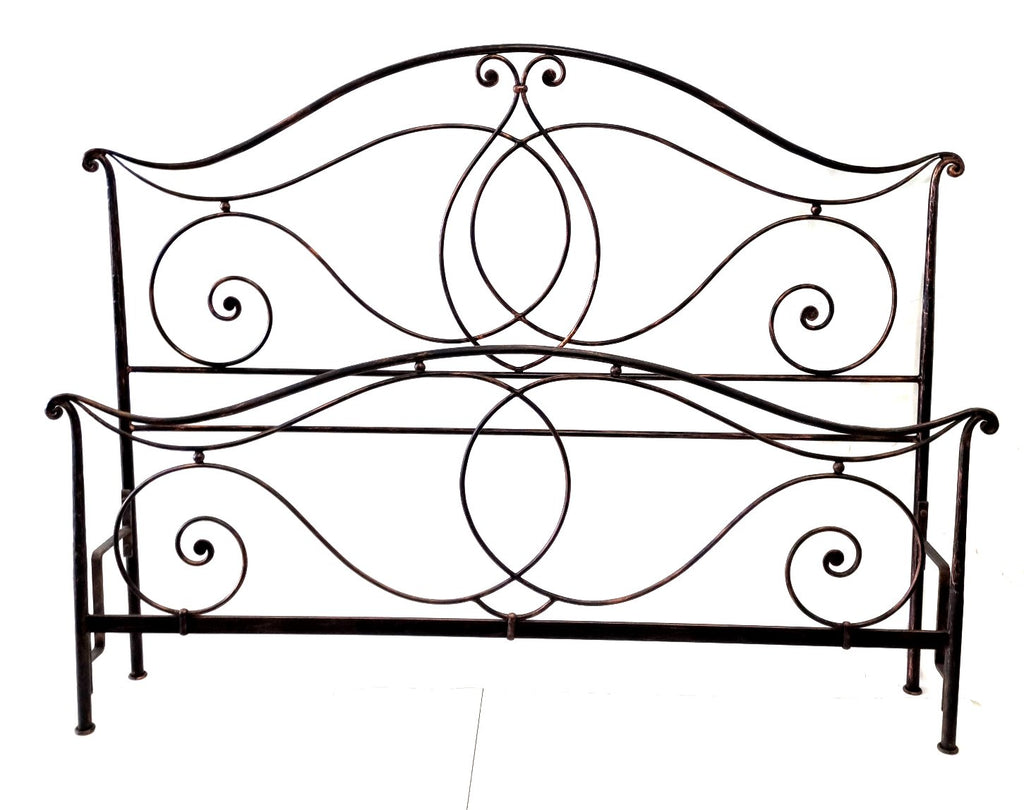 7016 Letto ferro battuto - Letto matrimoniale