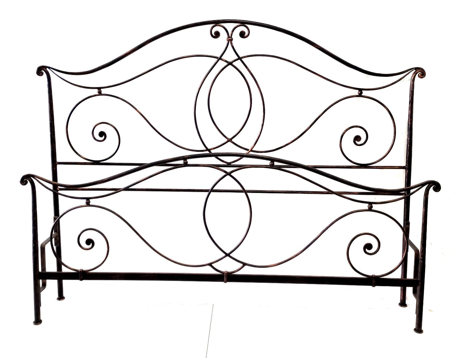 7016 Letto ferro battuto - Letto matrimoniale