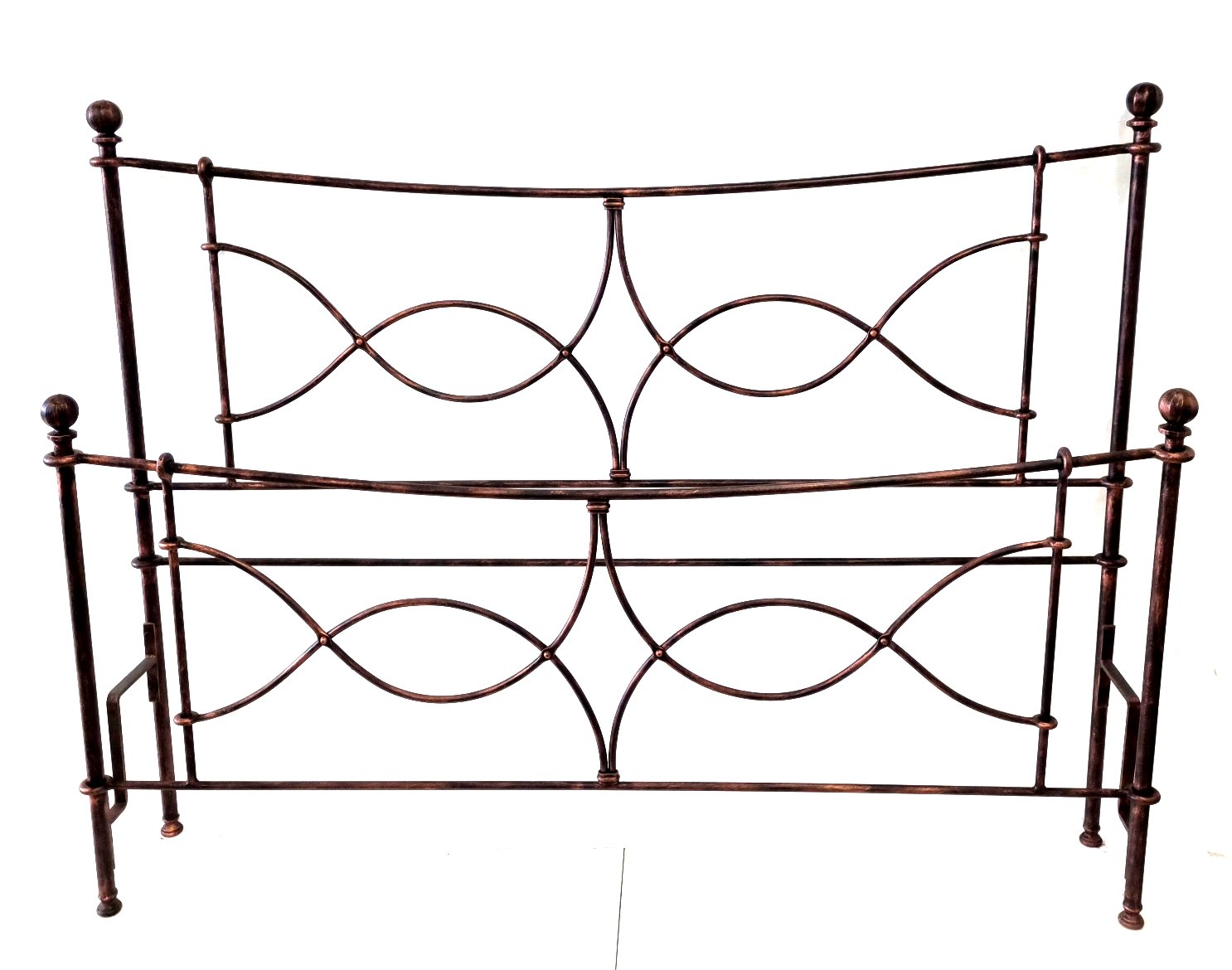 7022 Letto ferro battuto - Letto matrimoniale