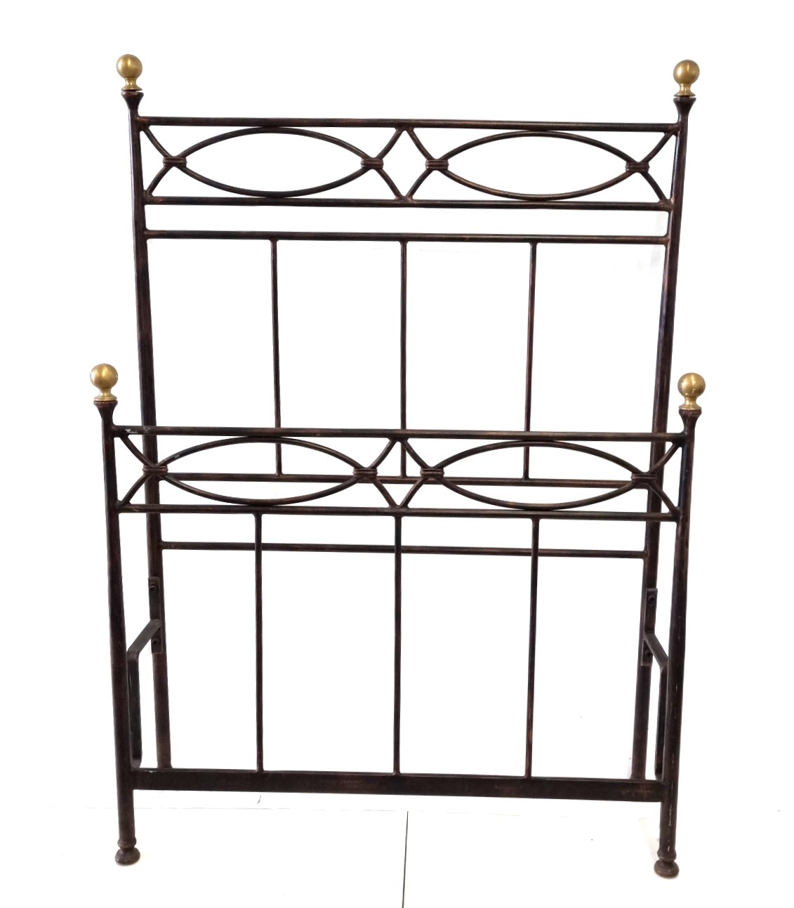 7033 Letto ferro battuto - Letto singolo