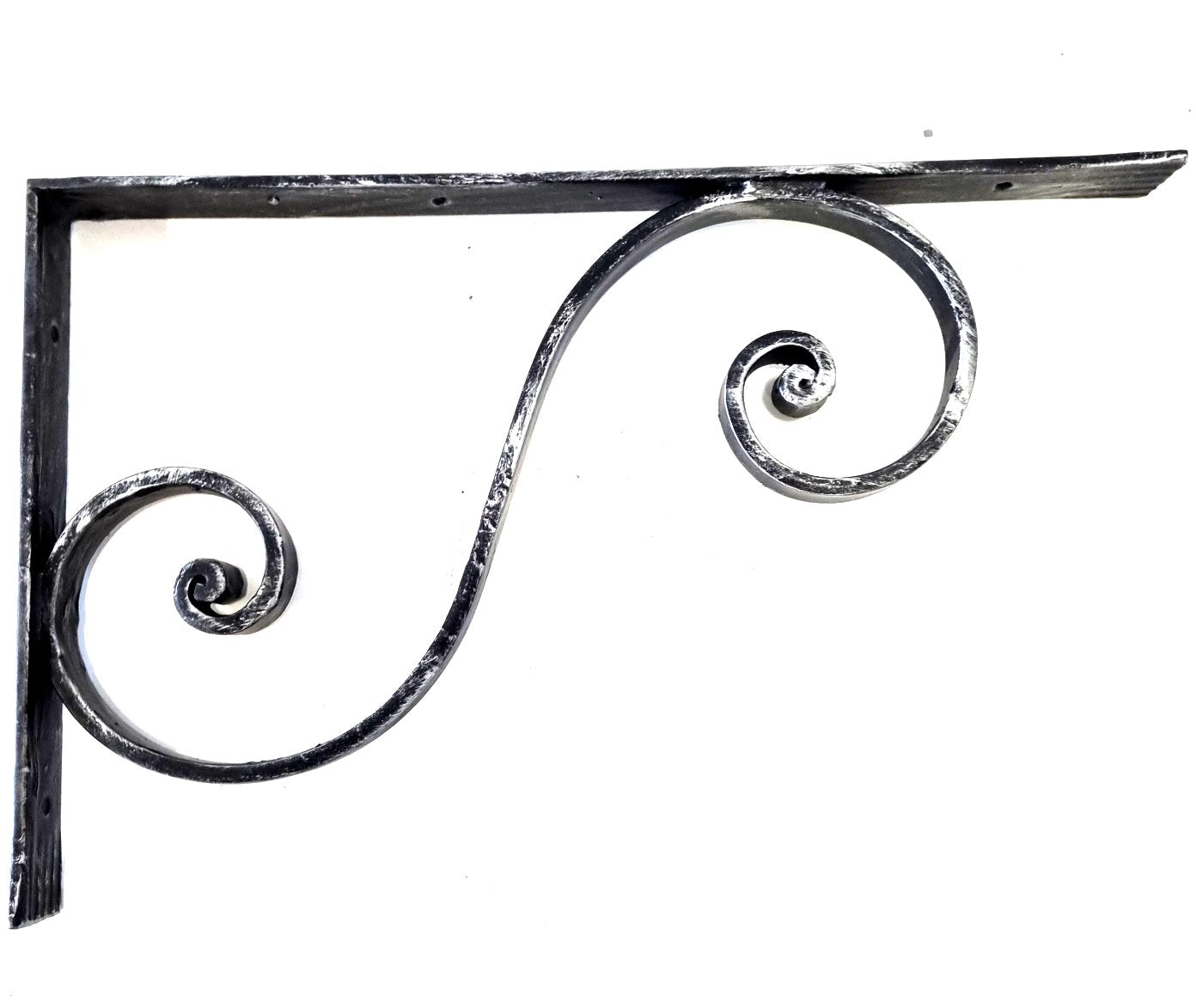 3477 Reggimensola ferro battuto forgiato - Supporto mensola