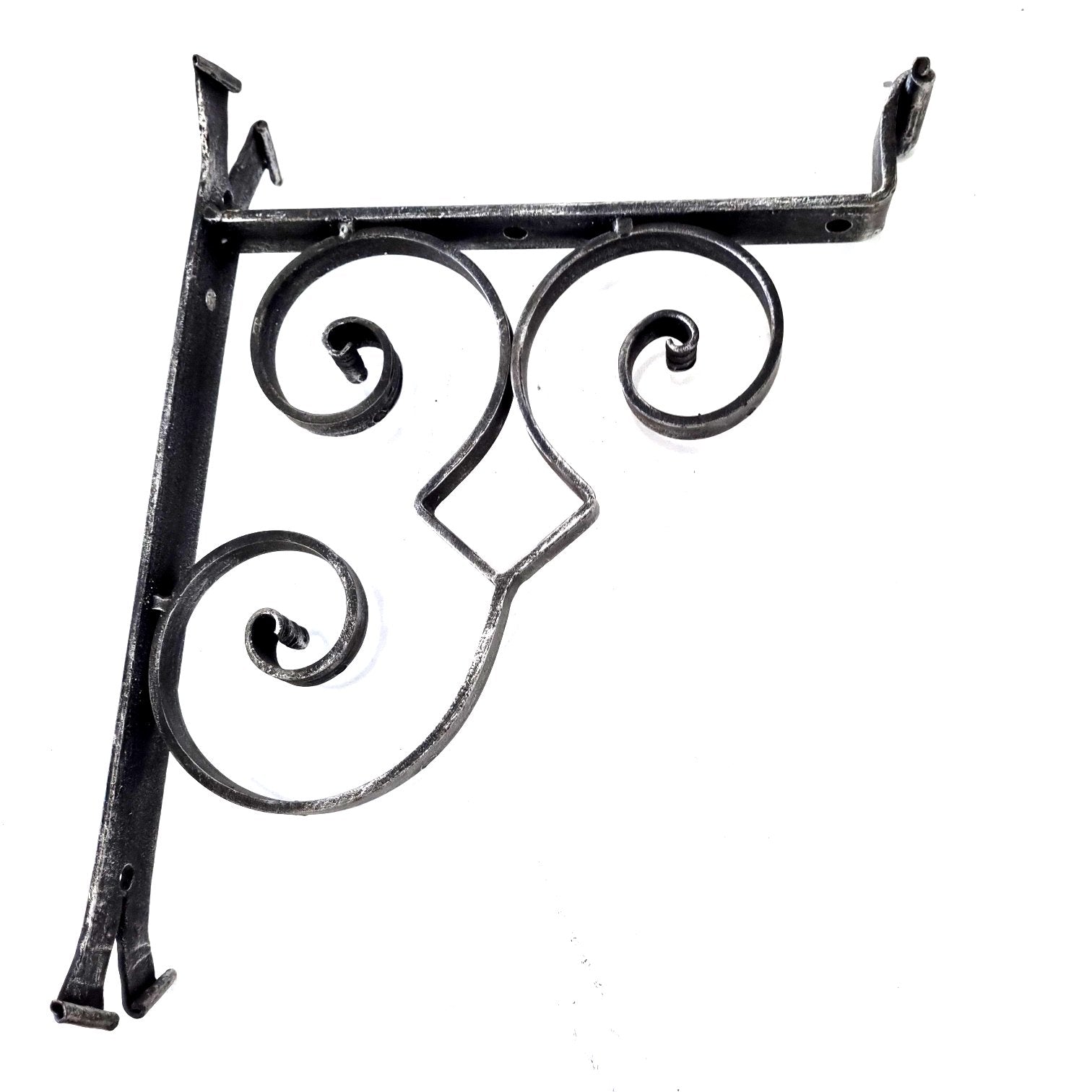3478 Reggimensola ferro battuto forgiato - Supporto mensola