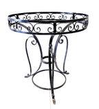 6961 Tavolo ferro battuto - Base tavolo in ferro