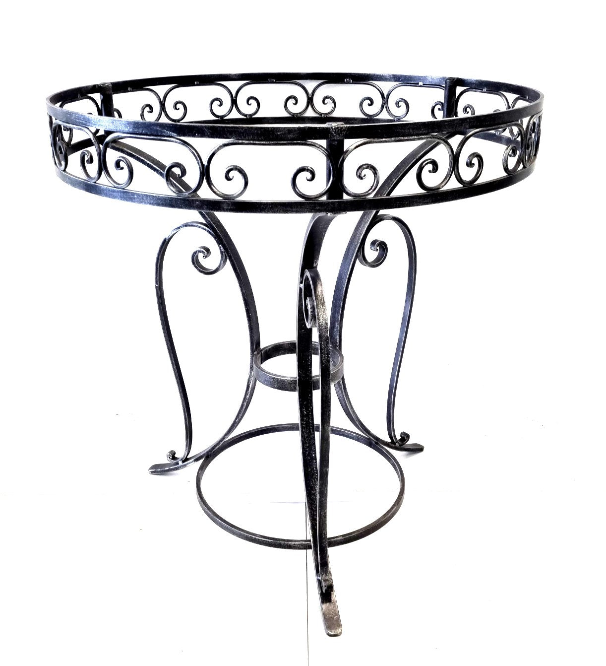 6961 Tavolo ferro battuto - Base tavolo in ferro